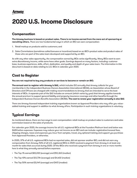 amway bonus plan|Income Disclosure .